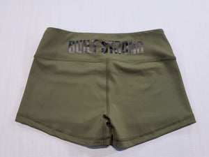 Built Strong Shorts-Green